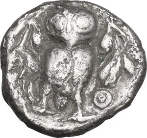 reverse: Attica, Athens. AR Trihemiobol, c. 454-404 BC