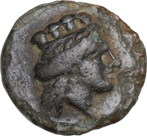 obverse: Mysia, Plakia. AE 12 mm. 4th century BC