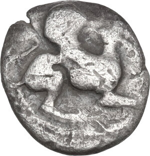 obverse: Troas, Assos. AR Obol, 500-450 BC