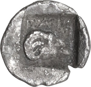 reverse: Troas, Gargara. AR Obol, c. 440-400 BC