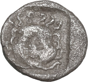 reverse: Ionia, Klazomenai. AR Obol, 480-400 BC