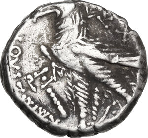 reverse: Phoenicia, Tyre. AR Shekel. Dated CY 161 (AD 35/36)