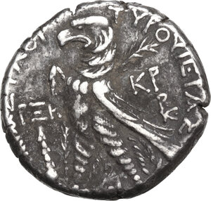 reverse: Phoenicia, Tyre. AR Shekel. Dated CY 168 (AD 42/43)