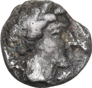 obverse: Central and Southern Campania, Allifae. AR Obol, c. 325-275 BC