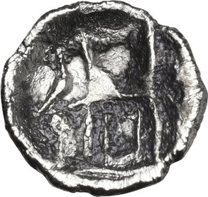 reverse: Persis.  Uncertain king I (2nd century BC). AR Obol