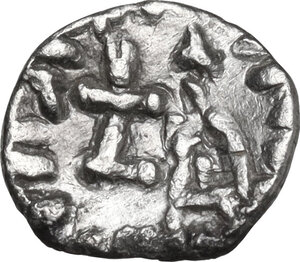 reverse: Persis.  Vahšīr (Oxathres) (1st century BC – 1st century AD). . AR Obol