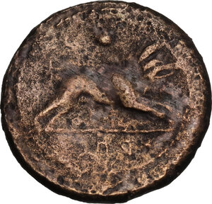 reverse: Central and Southern Campania, Capua. AE Uncia. c. 216-211 BC