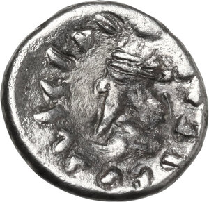 reverse: Persis.  Vadfradad (Autophradates) V (Late 1st-early 2nd century AD). AR Hemidrachm