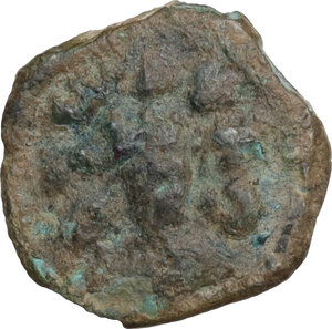 obverse: Kingdom of Axum.  Joel. AE Unit, c. 590-610 AD