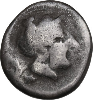 Central and Southern Campania, Hyrietes. AR Didrachm, c. 405-385 BC