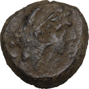 obverse: Anonymous sextantal series. AE Quadrans, after 211 BC. Sardinia