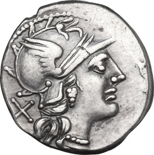 obverse: P. Aelius Paetus. AR Denarius. 138 BC. Rome mint