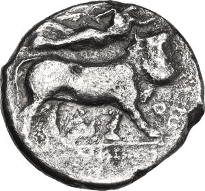 reverse: Central and Southern Campania, Neapolis. AR Didrachm, c. 326-317/310 BC