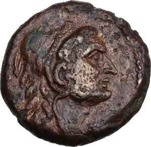 obverse: C. Numitorius C.f. AE Quadrans, 133 BC