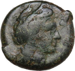 obverse: Central and Southern Campania, Neapolis. AE 19 mm. c. 320-300 BC