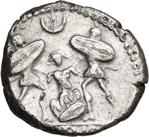 reverse: L. Titurius L. f. Sabinus. AR Denarius, 89 BC