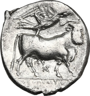 reverse: Central and Southern Campania, Neapolis. AR Didrachm, c. 300 BC