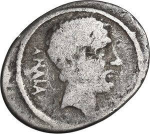 reverse: M. Junius Brutus. AR Denarius, 54 BC