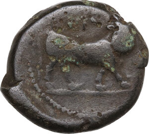 reverse: Central and Southern Campania, Neapolis. AE 19 mm. c. 300-275 BC