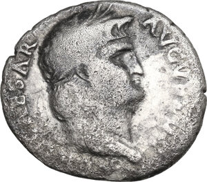 obverse: Nero (54-68). AR Denarius