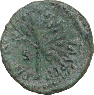 reverse: Nero (54-68). AE Quadrans. AD 65. Rome mint