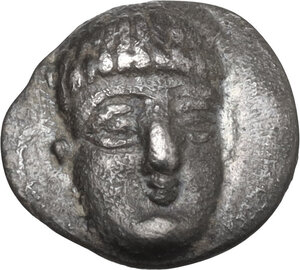 obverse: Central and Southern Campania, Phistelia. AR Obol, c. 310-300 BC