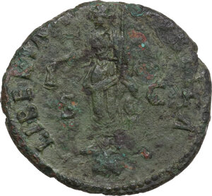 reverse: Nerva (96-98). AE. Rome mint