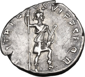 reverse: Trajan (98-117 AD). AR Denarius