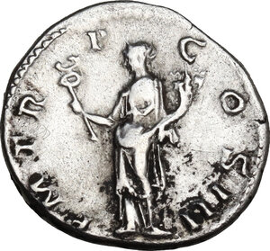 reverse: Hadrian (117-138). AR Denarius, 119-122