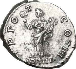 reverse: Antoninus Pius (138-161). AR Denarius,