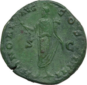 reverse: Antoninus Pius (138-161). AE Sestertius. Rome mint