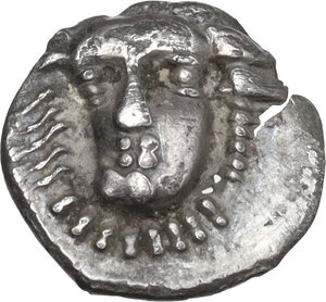 obverse: Central and Southern Campania, Phistelia. AR Obol, c. 325-275 BC
