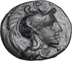obverse: Southern Apulia, Tarentum. AR Diobol, 380-325 BC