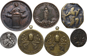 reverse: World. Religious medals. Lot of seven (7) medals