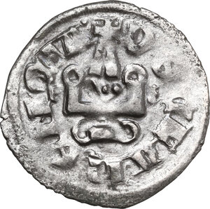 reverse: Chiarenza.  Philip I of Taranto (1294-1313). BI denier tournois (Variety PT3), Glarenza (modern Kyllini in Elis)