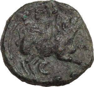Northern Lucania, Paestum. AE Sextans, c. 218-201 BC