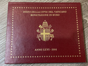 reverse: Vaticano. Monetazione in Euro. Giovanni Paolo II. Divisionale 2004. FDC