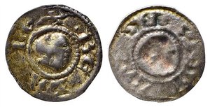 obverse: UNGHERIA. Bela III o Bela IV (1172-1270). Bracteat. Ag (0,42 g). Huszar 200. SPL