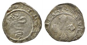 obverse: MILANO. Filippo Maria Visconti (1412-1447). Sesino Mi (1,14 g). MIR 158; Cr.10. qBB
