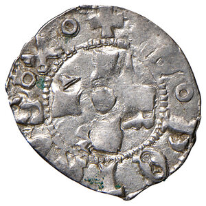 reverse: Roma. Nicolò V (1447-1455). Bolognino romano AG gr. 0,69. Muntoni 14. Berman 330. MIR 331. Molto raro. SPL 