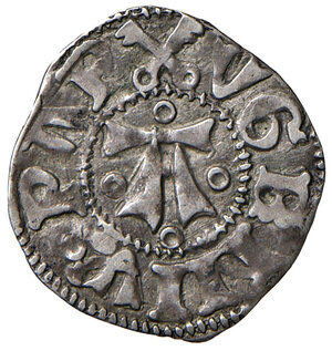 obverse: Ascoli. Eugenio IV (1431-1433 e 1445-1447). Bolognino AG gr. 1,01. Muntoni 25 var. I var. Mazza 91. Berman 310. MIR 312/2 var. Raro. Buon BB 