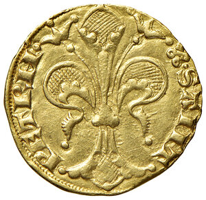 obverse: Avignone. Monetazione anonima pontificia del sec. XIV. Fiorino AV gr. 3,52. Muntoni 2. Berman 201. MIR 223/2. Raro. Migliore di BB 