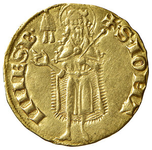 reverse: Avignone. Monetazione anonima pontificia del sec. XIV. Fiorino AV gr. 3,52. Muntoni 2. Berman 201. MIR 223/2. Raro. Migliore di BB 