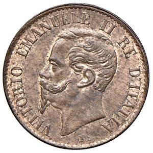 obverse: Savoia. Vittorio Emanuele II re d’Italia (1861-1878). Centesimo 1867 (Torino) CU. Pagani 566. MIR 1095h. Molto raro. FDC 