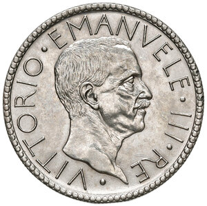 obverse: Savoia. Vittorio Emanuele III re d’Italia (1900-1946). Da 20 lire 1927/VI AG. Pagani 672. MIR 1128b. Migliore di SPL