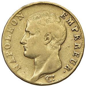 obverse: Torino. Napoleone I imperatore (1804-1814). Da 40 franchi 1806 AV. Pagani 12. Rara. MB/q.BB