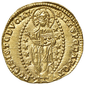 reverse: Venezia. Bartolomeo Gradenigo (1339-1342). Ducato AV gr. 3,53. Paolucci 1. Raro e in stato di conservazione eccezionale, FDC