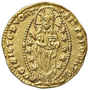 reverse: Venezia. Andrea Contarini (1368-1382). Ducato AV gr. 3,50. Paolucci 1. Migliore di BB