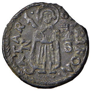 reverse: Cattaro. Monetazione con sigle (sec. XVI). Follaro (sigle Z-S; Zaccaria Salomon, conte e provveditore 1567-1569) AE gr. 0,81. Paolucci II, 774. q.SPL