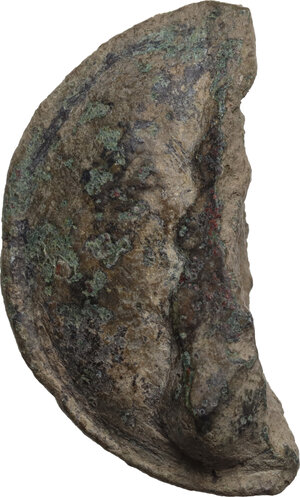 reverse: Northern Apulia, Luceria. Halved AE Cast Quatrunx, c. 225-217 BC